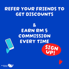 Load image into Gallery viewer, PTPTN Stamping Refer your Friends and earn RM 5 commission each time