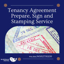 Muatkan imej ke dalam penonton Galeri, Prepare tenancy agreement